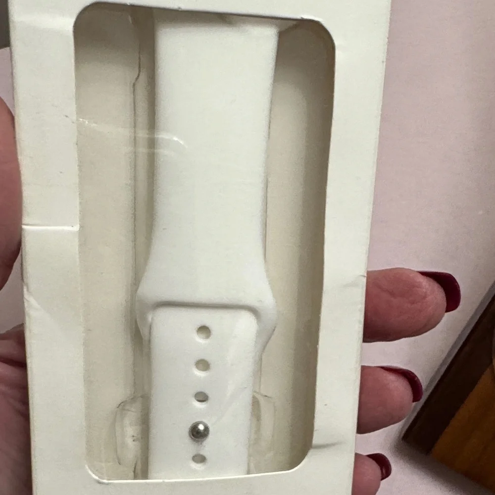 Apple iPM White Watch Band sz 38